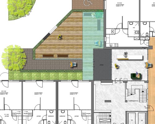 7. plattegrond entree