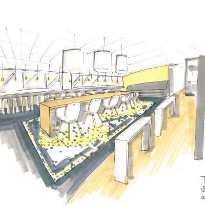 Foto 5 sfeertekening 8e verdieping